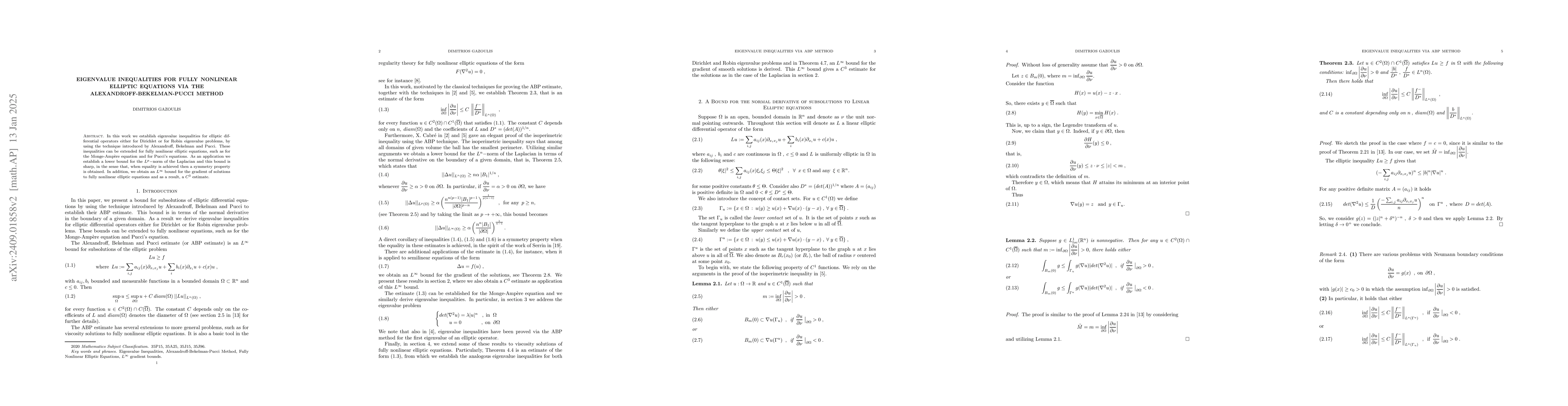 Thumbnail for Eigenvalue Inequalities for Fully Nonlinear Elliptic Equations via the
  Alexandroff-Bekelman-Pucci Method