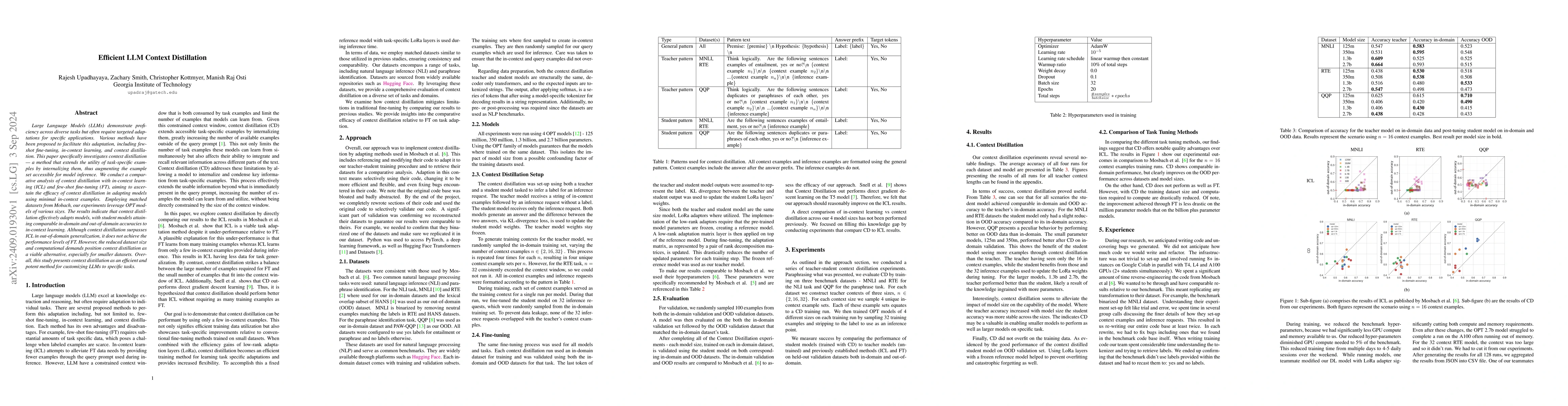 Thumbnail for Efficient LLM Context Distillation