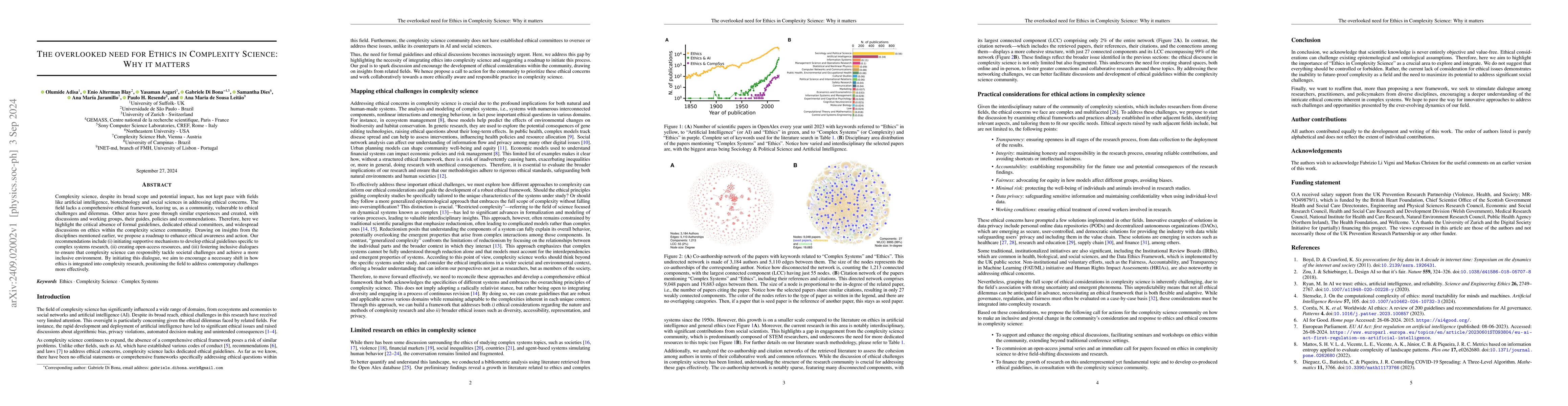 Thumbnail for The overlooked need for Ethics in Complexity Science: Why it matters