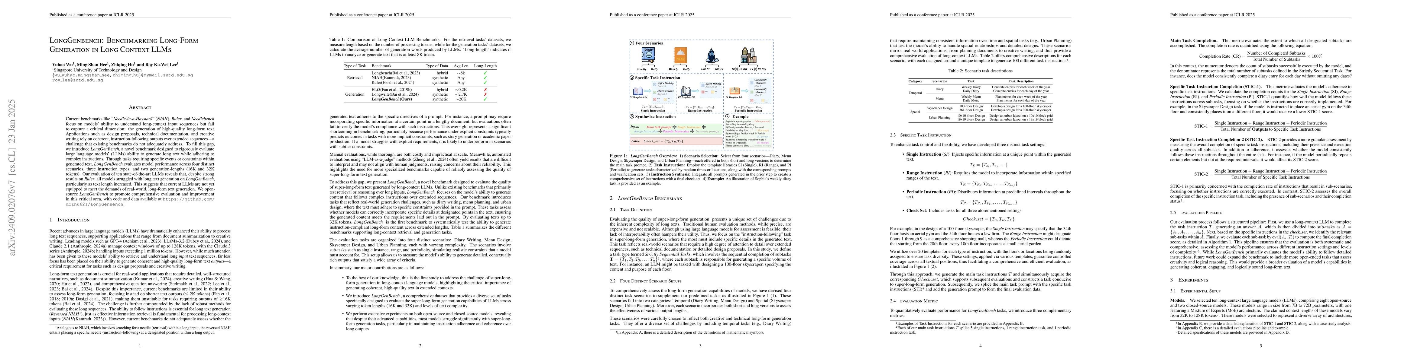 Thumbnail for Spinning the Golden Thread: Benchmarking Long-Form Generation in
  Language Models