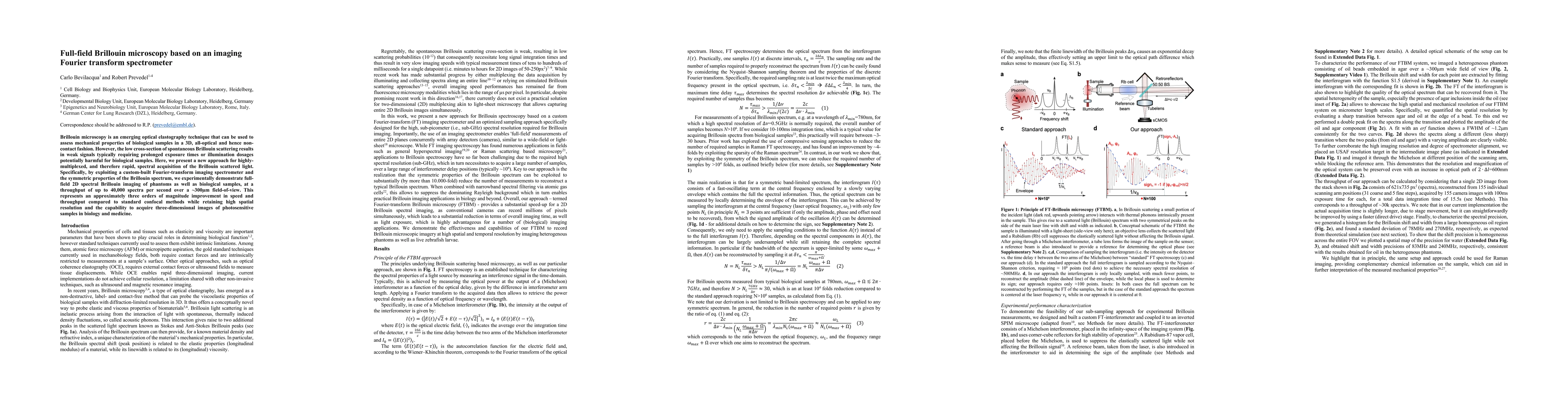 Thumbnail for Full-field Brillouin microscopy based on an imaging Fourier transform
  spectrometer