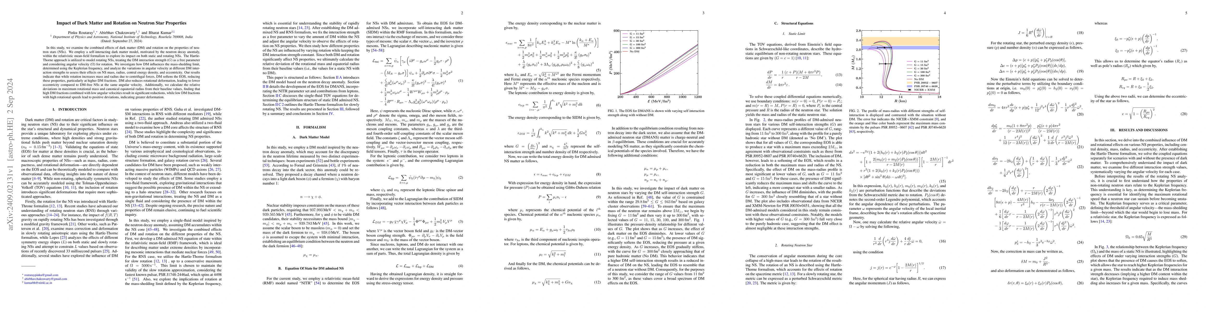 Thumbnail for Impact of Dark Matter and Rotation on Neutron Star Properties