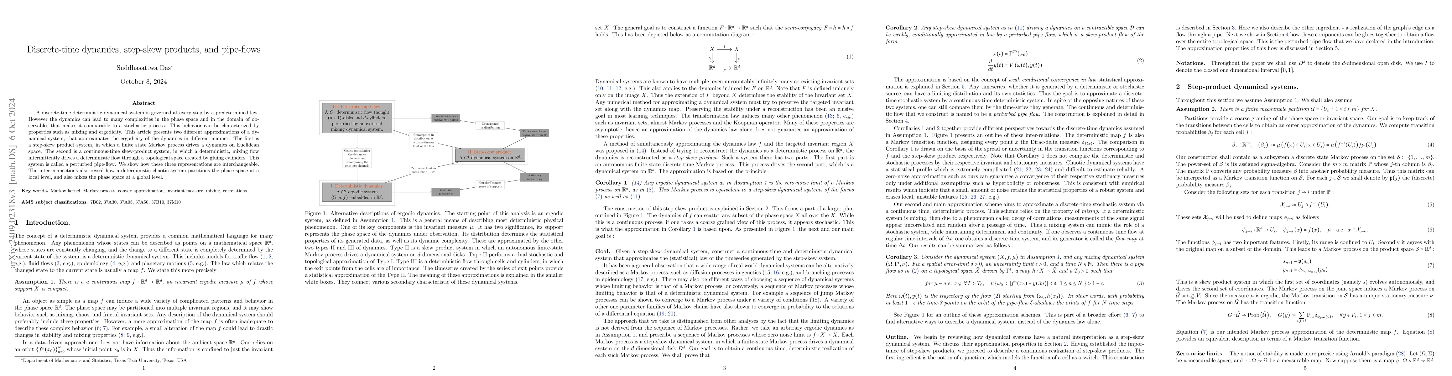 Thumbnail for Discrete-time dynamics, step-skew products, and pipe-flows