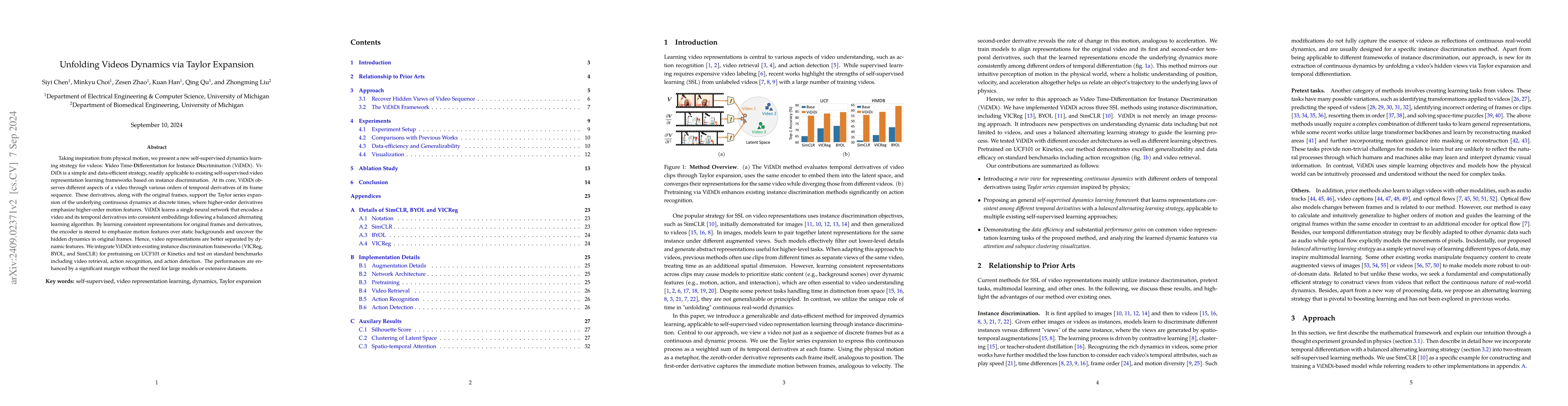 Thumbnail for Unfolding Videos Dynamics via Taylor Expansion