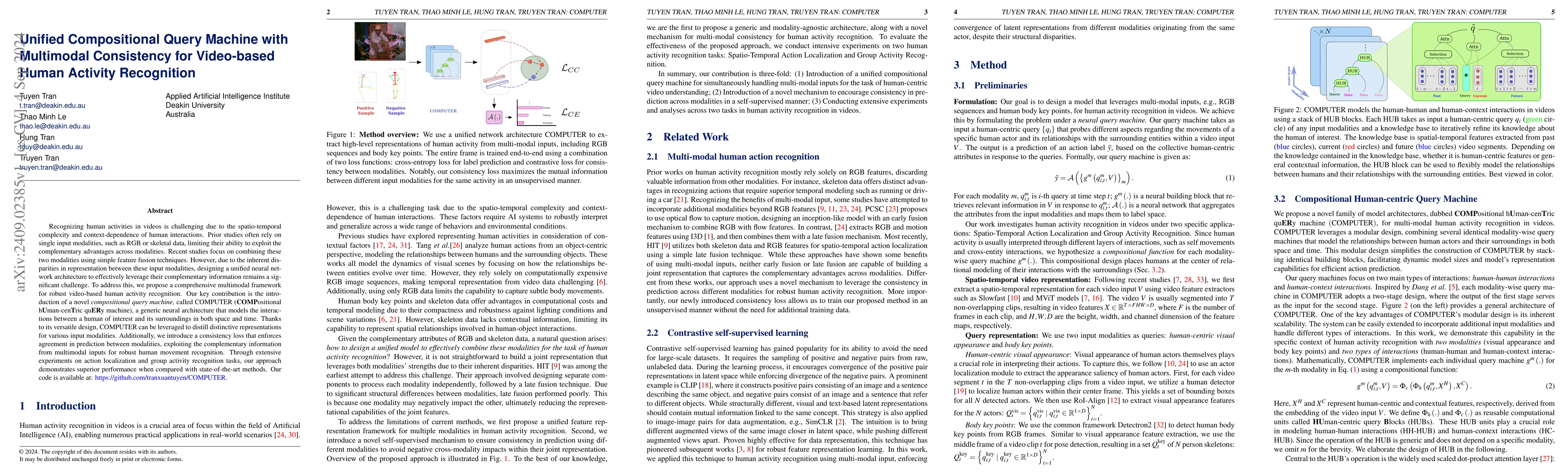 Thumbnail for Unified Framework with Consistency across Modalities for Human Activity
  Recognition