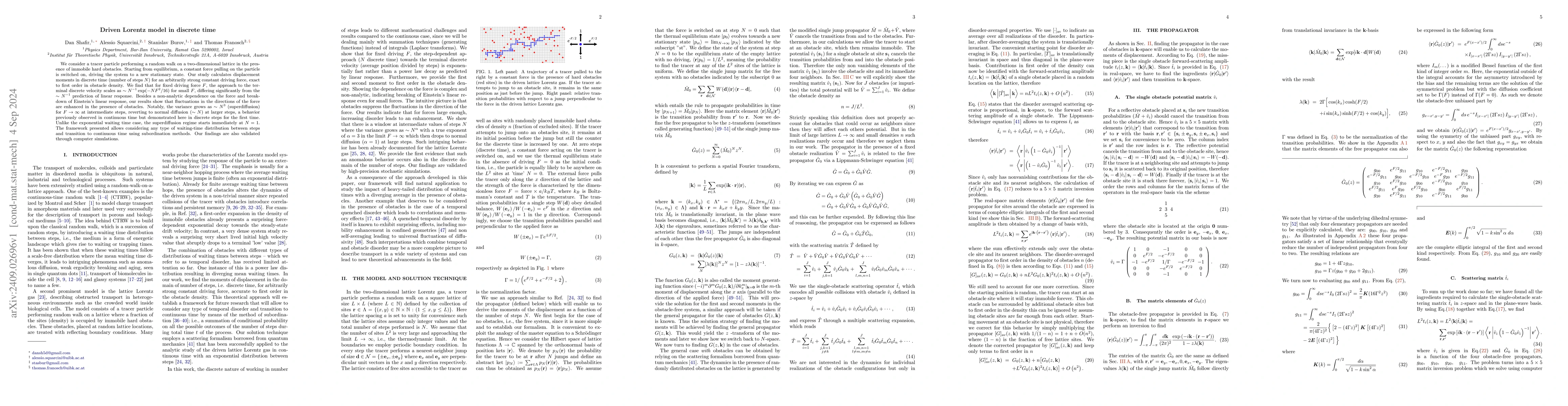 Thumbnail for Driven Lorentz model in discrete time