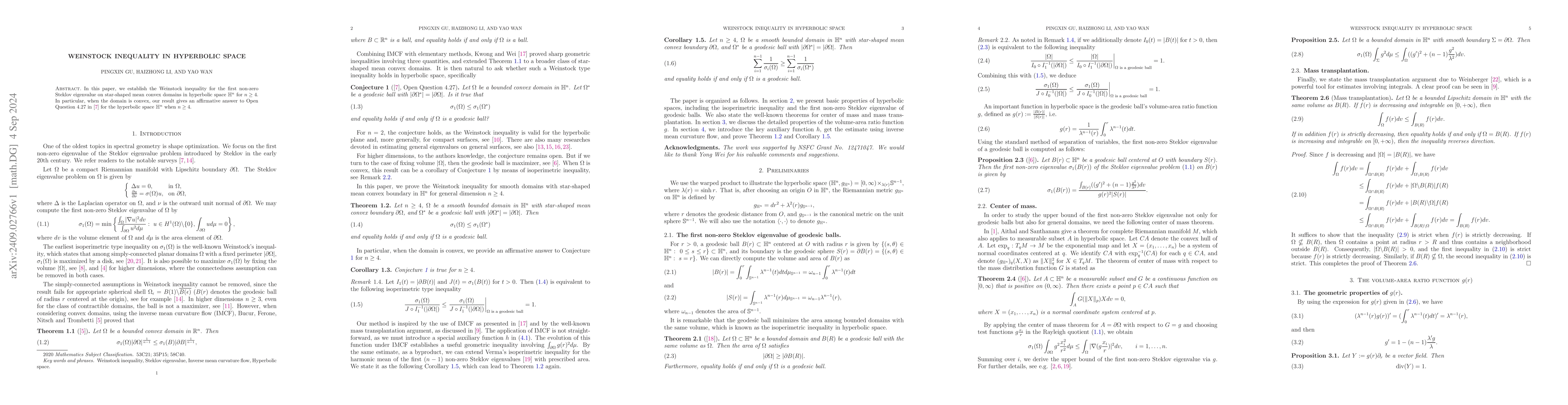 Thumbnail for Weinstock inequality in hyperbolic space