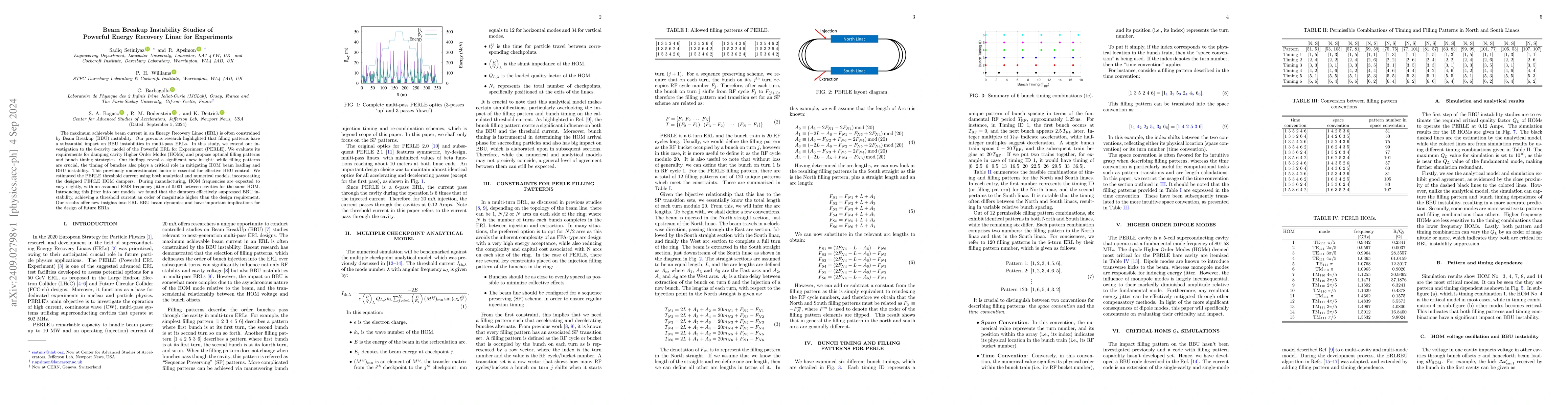 Thumbnail for Beam Breakup Instability Studies of Powerful Energy Recovery Linac for
  Experiments