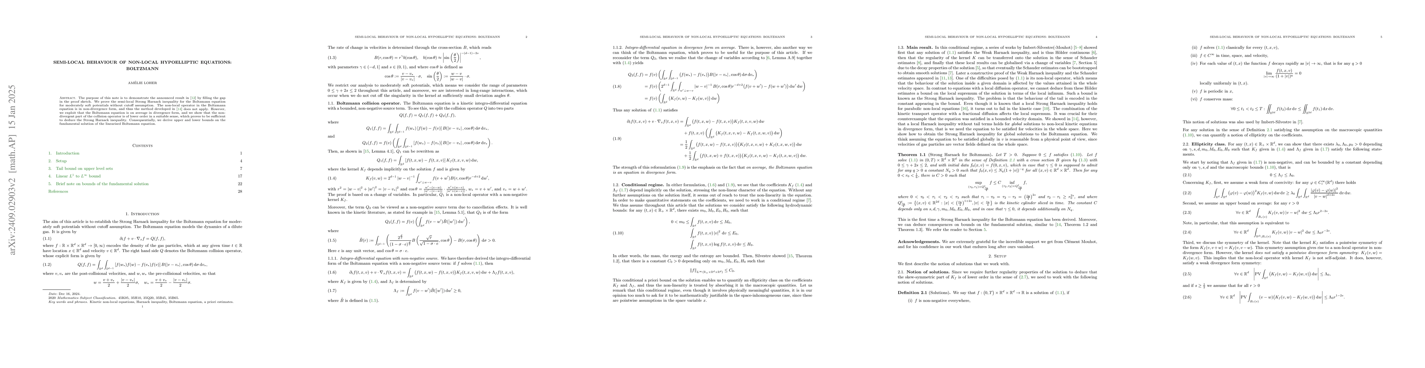 Thumbnail for Semi-local behaviour of non-local hypoelliptic equations: Boltzmann
