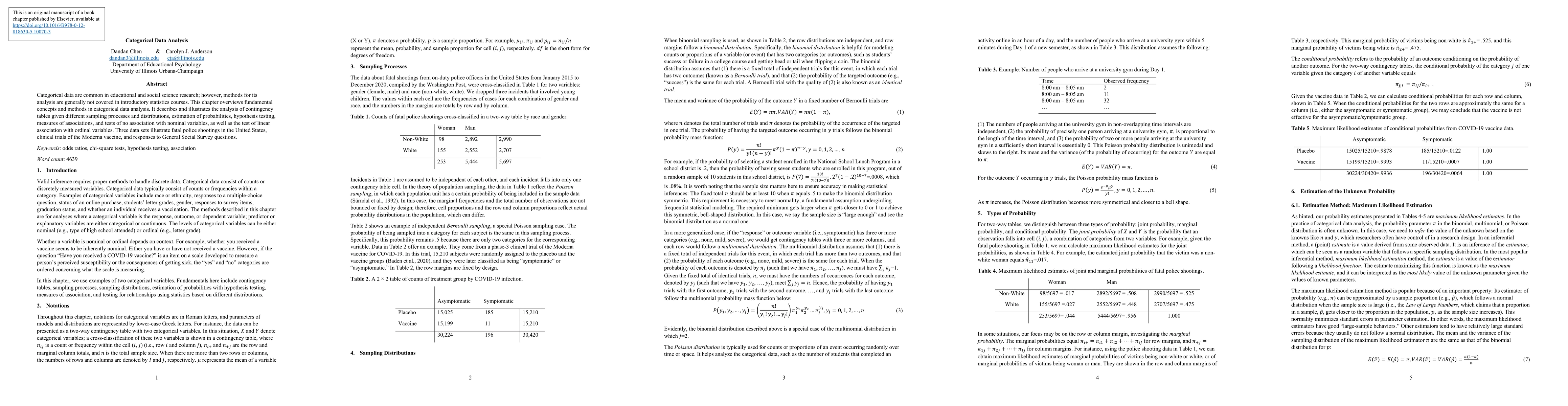 Thumbnail for Categorical Data Analysis