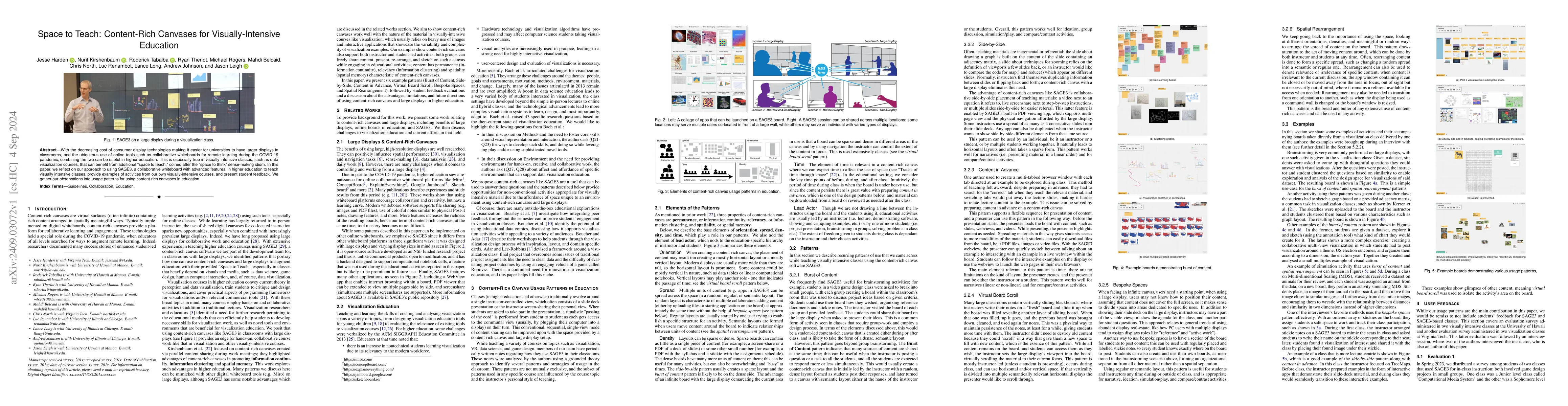 Thumbnail for Space to Teach: Content-Rich Canvases for Visually-Intensive Education