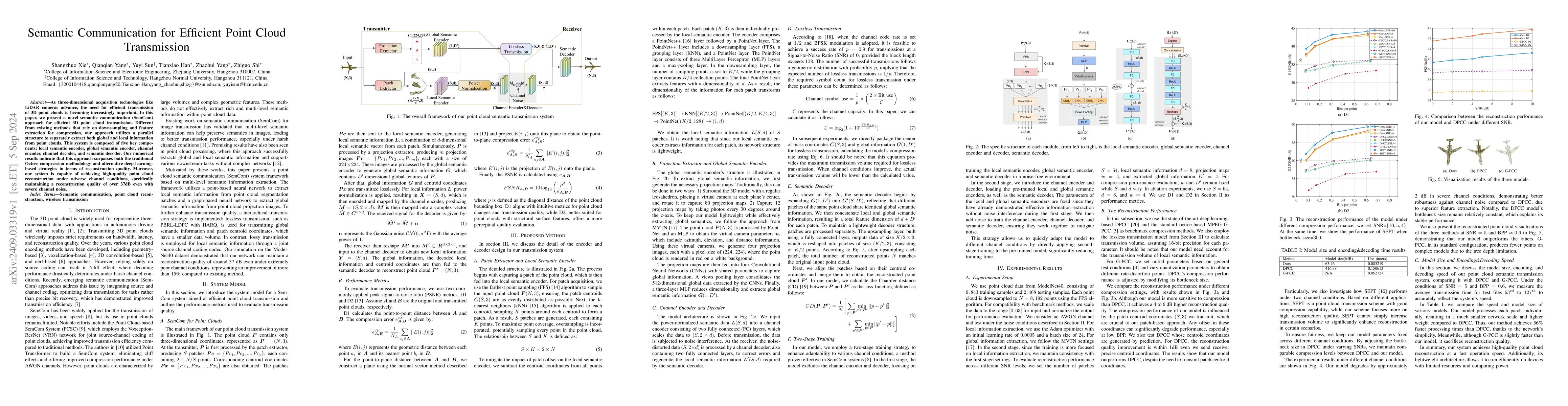 Thumbnail for Semantic Communication for Efficient Point Cloud Transmission