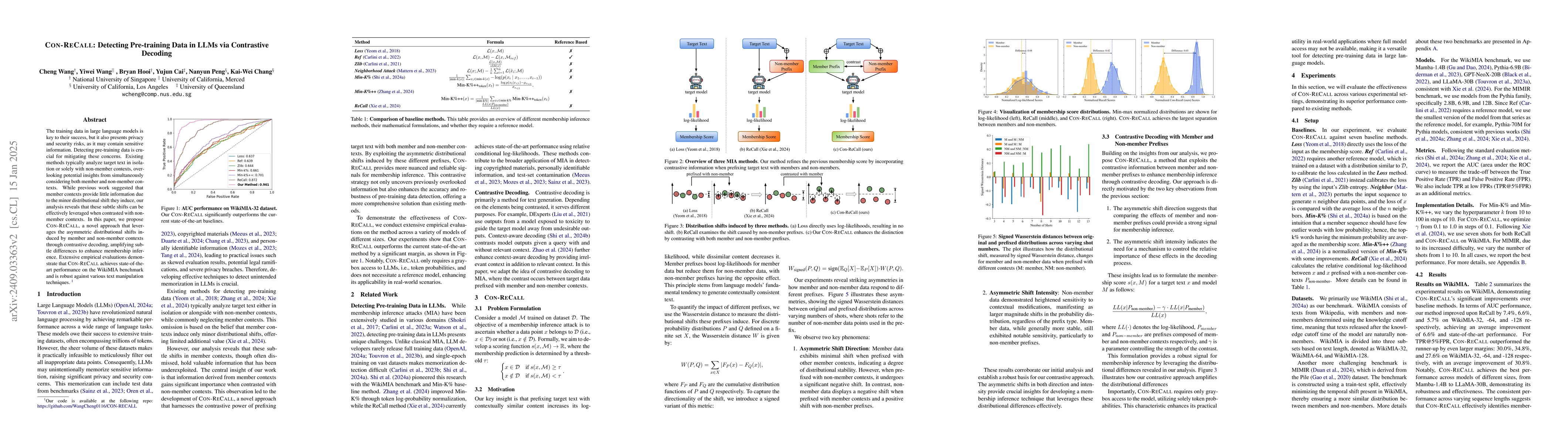 Thumbnail for Con-ReCall: Detecting Pre-training Data in LLMs via Contrastive Decoding