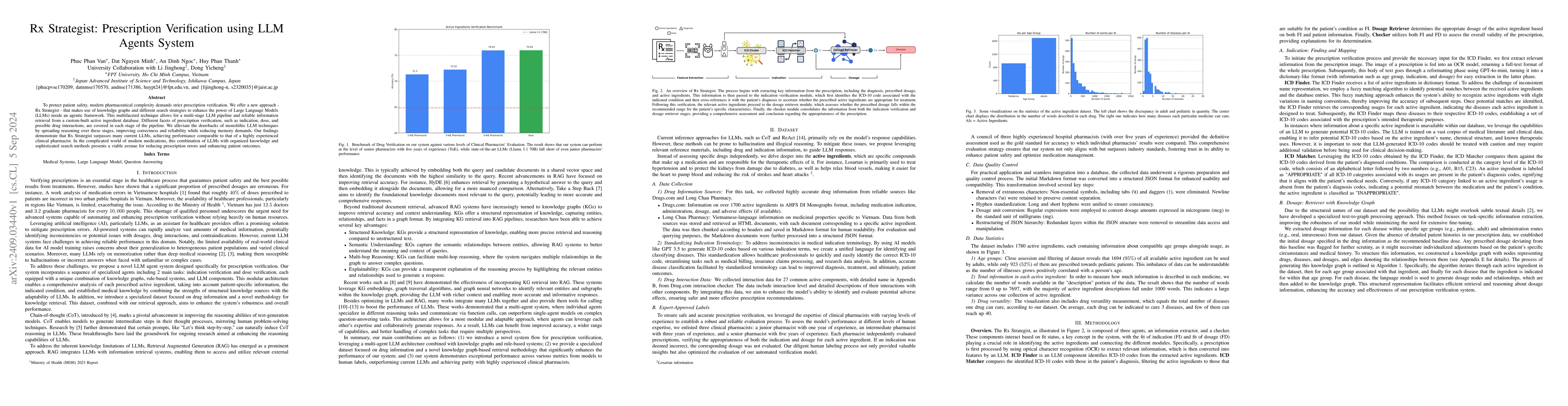 Thumbnail for Rx Strategist: Prescription Verification using LLM Agents System