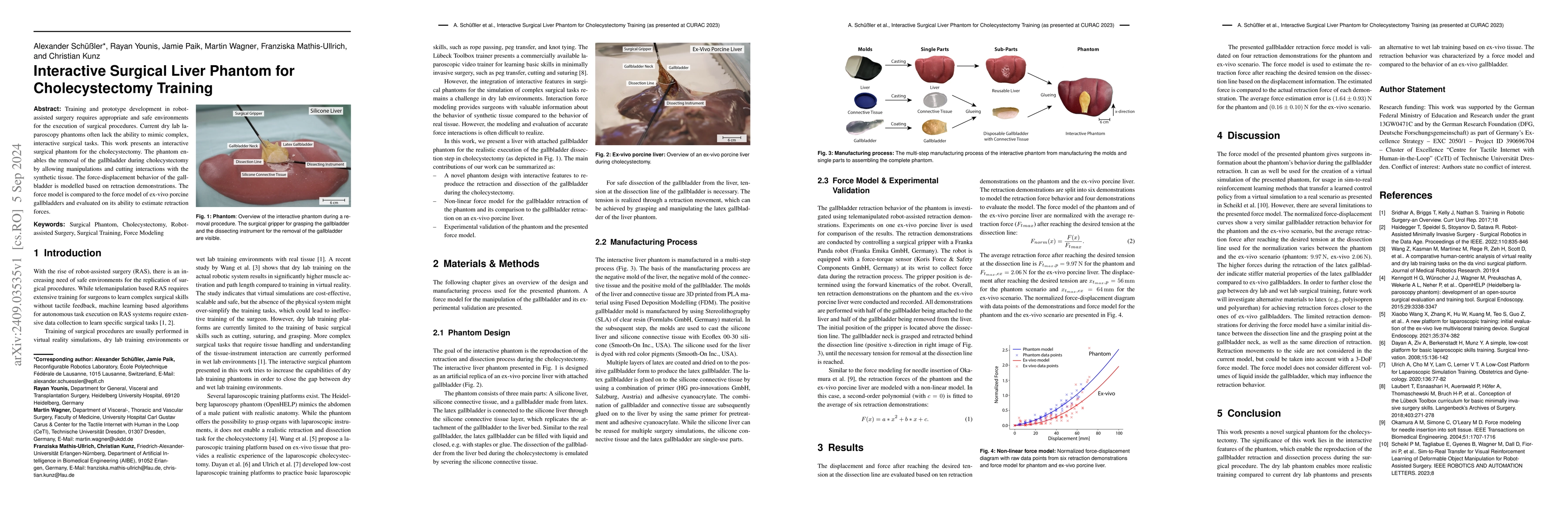 Thumbnail for Interactive Surgical Liver Phantom for Cholecystectomy Training