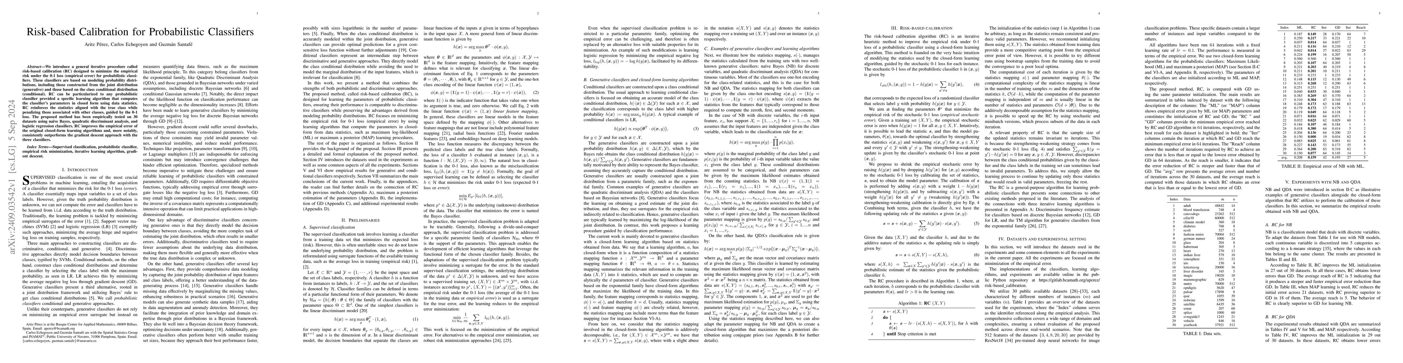 Thumbnail for Risk-based Calibration for Probabilistic Classifiers