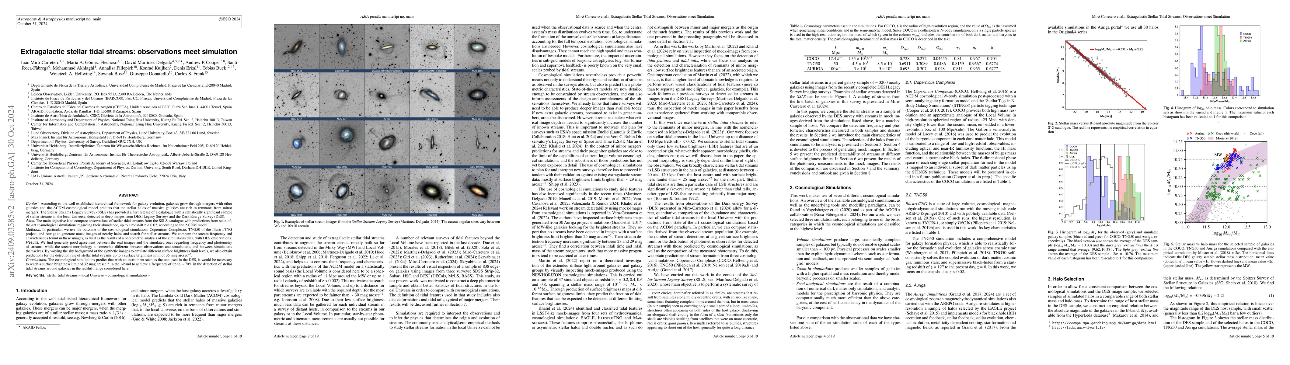 Thumbnail for Extragalactic Stellar Tidal Streams: Observations meet Simulation