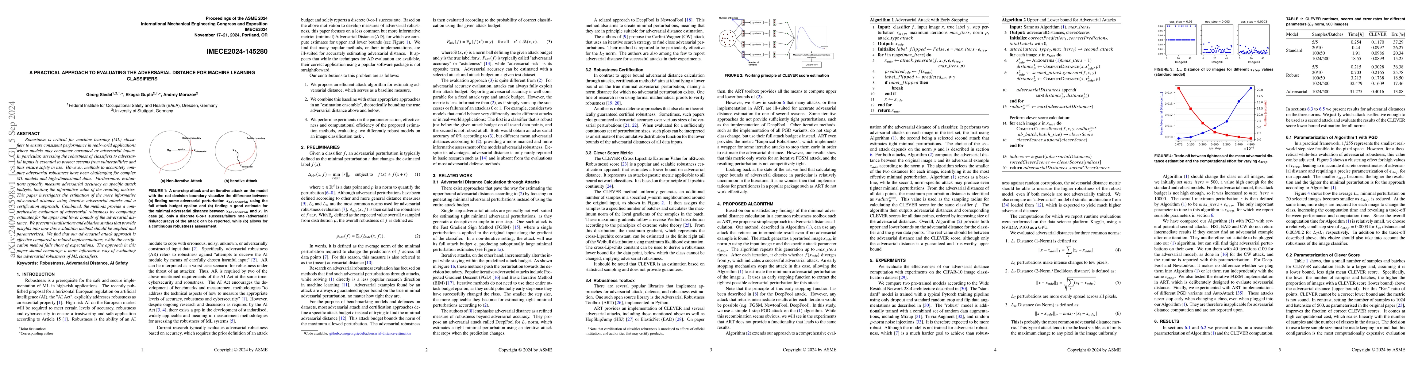 Thumbnail for A practical approach to evaluating the adversarial distance for machine
  learning classifiers