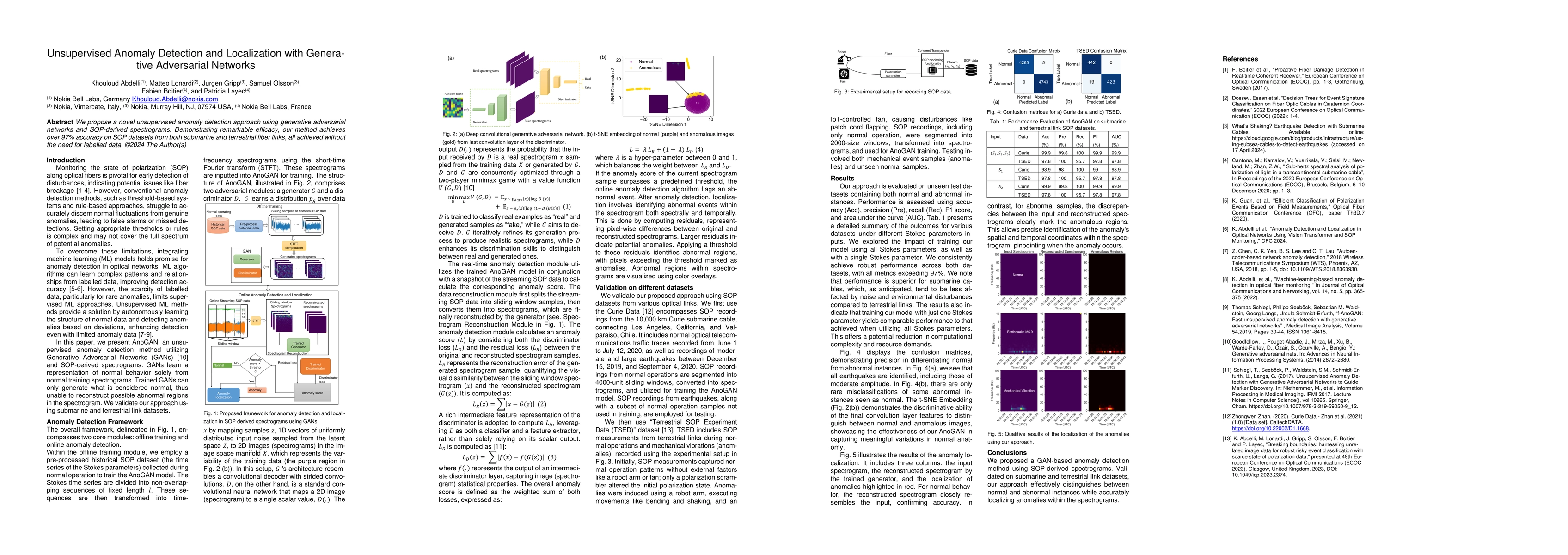 Thumbnail for Unsupervised Anomaly Detection and Localization with Generative
  Adversarial Networks