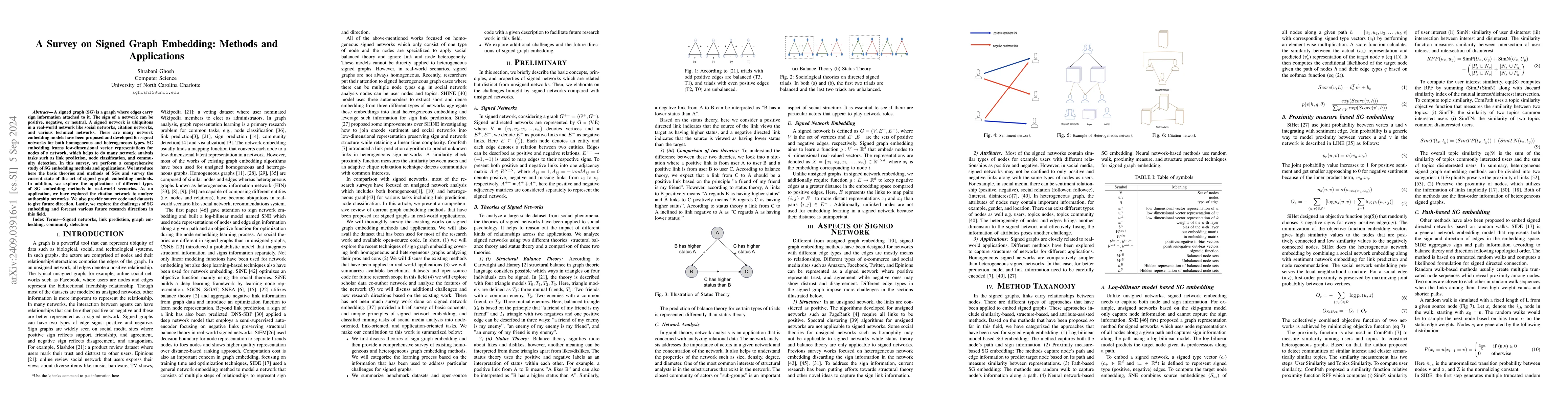 Thumbnail for A Survey on Signed Graph Embedding: Methods and Applications