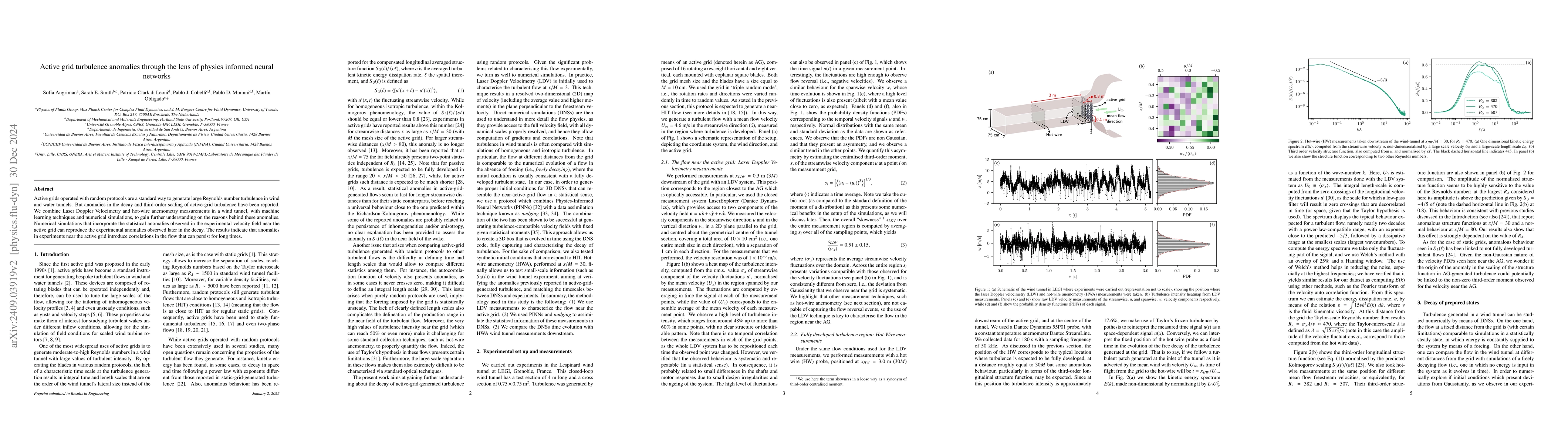 Thumbnail for Active grid turbulence anomalies through the lens of physics informed
  neural networks