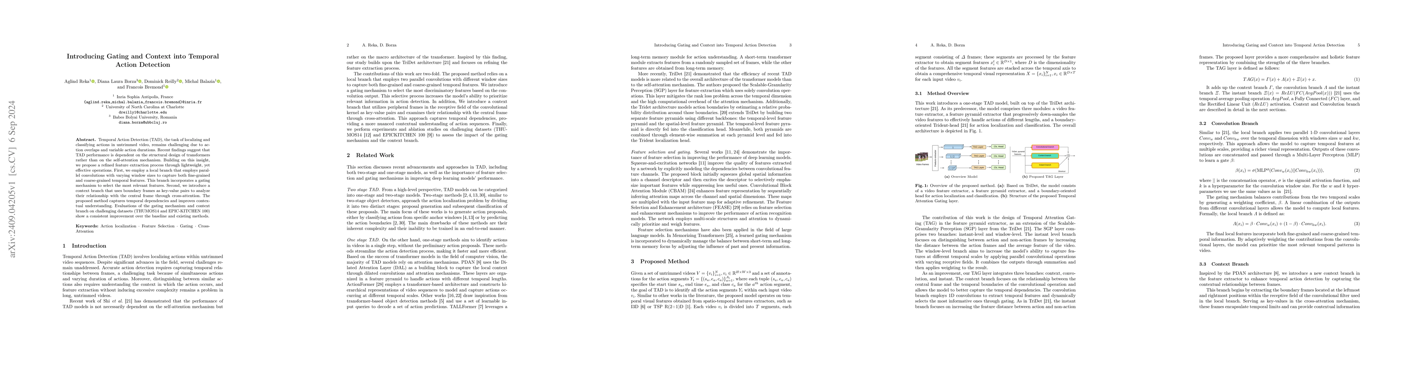 Thumbnail for Introducing Gating and Context into Temporal Action Detection