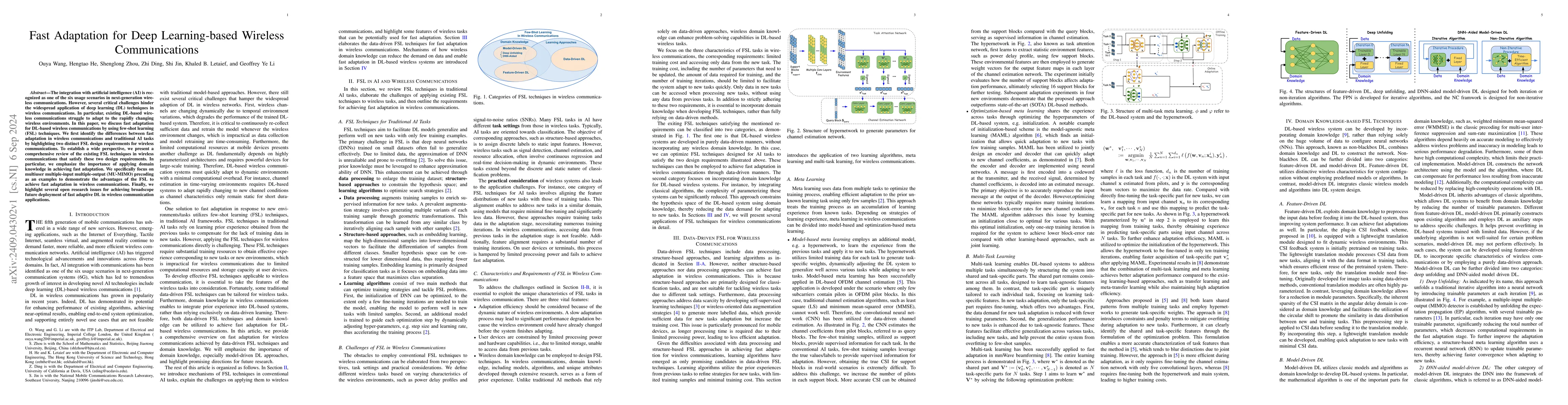 Thumbnail for Fast Adaptation for Deep Learning-based Wireless Communications