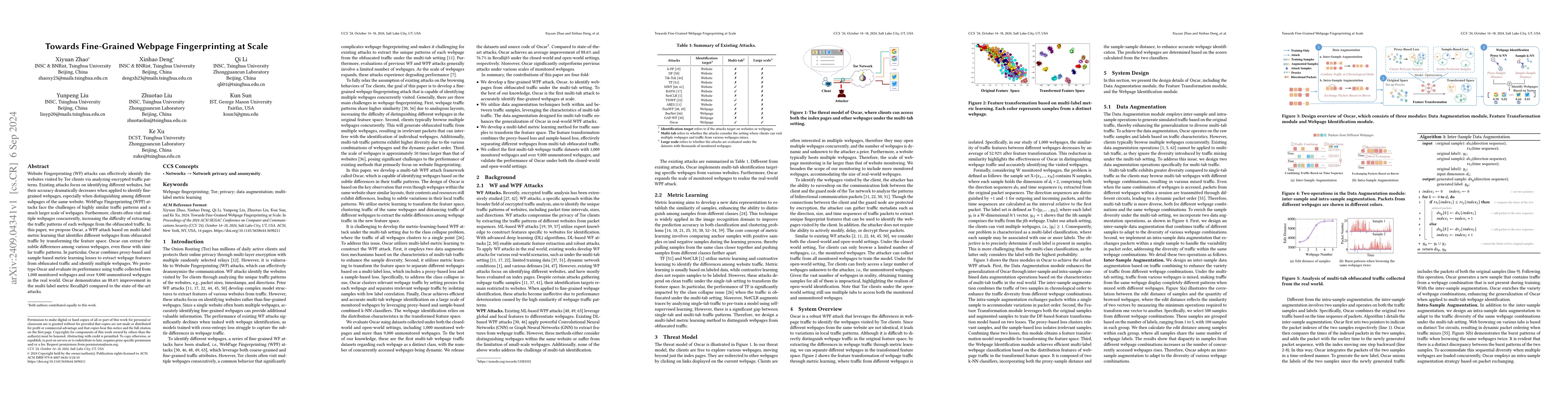 Thumbnail for Towards Fine-Grained Webpage Fingerprinting at Scale