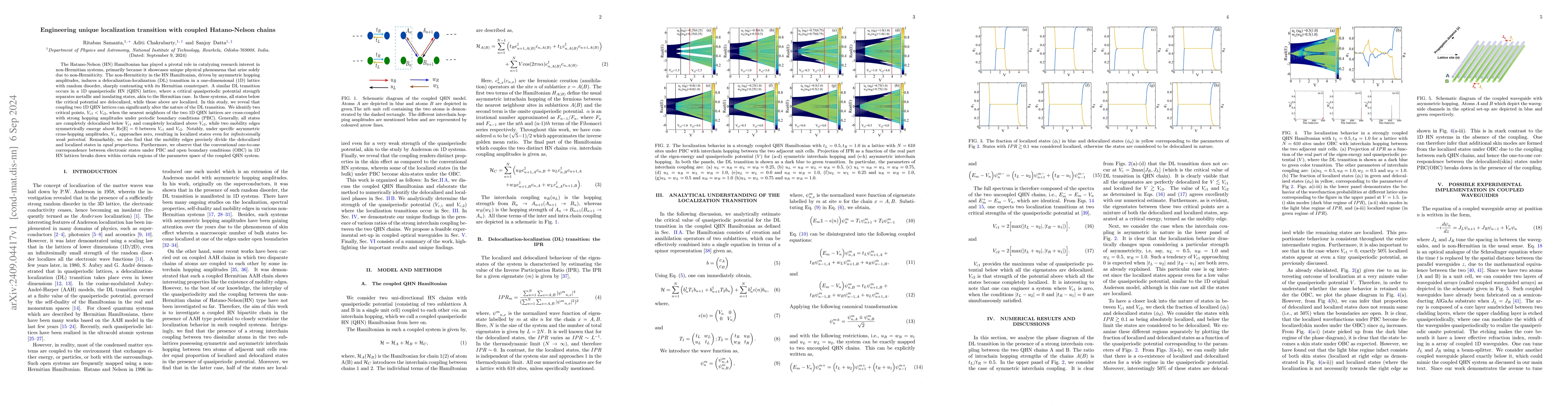 Thumbnail for Engineering unique localization transition with coupled Hatano-Nelson
  chains