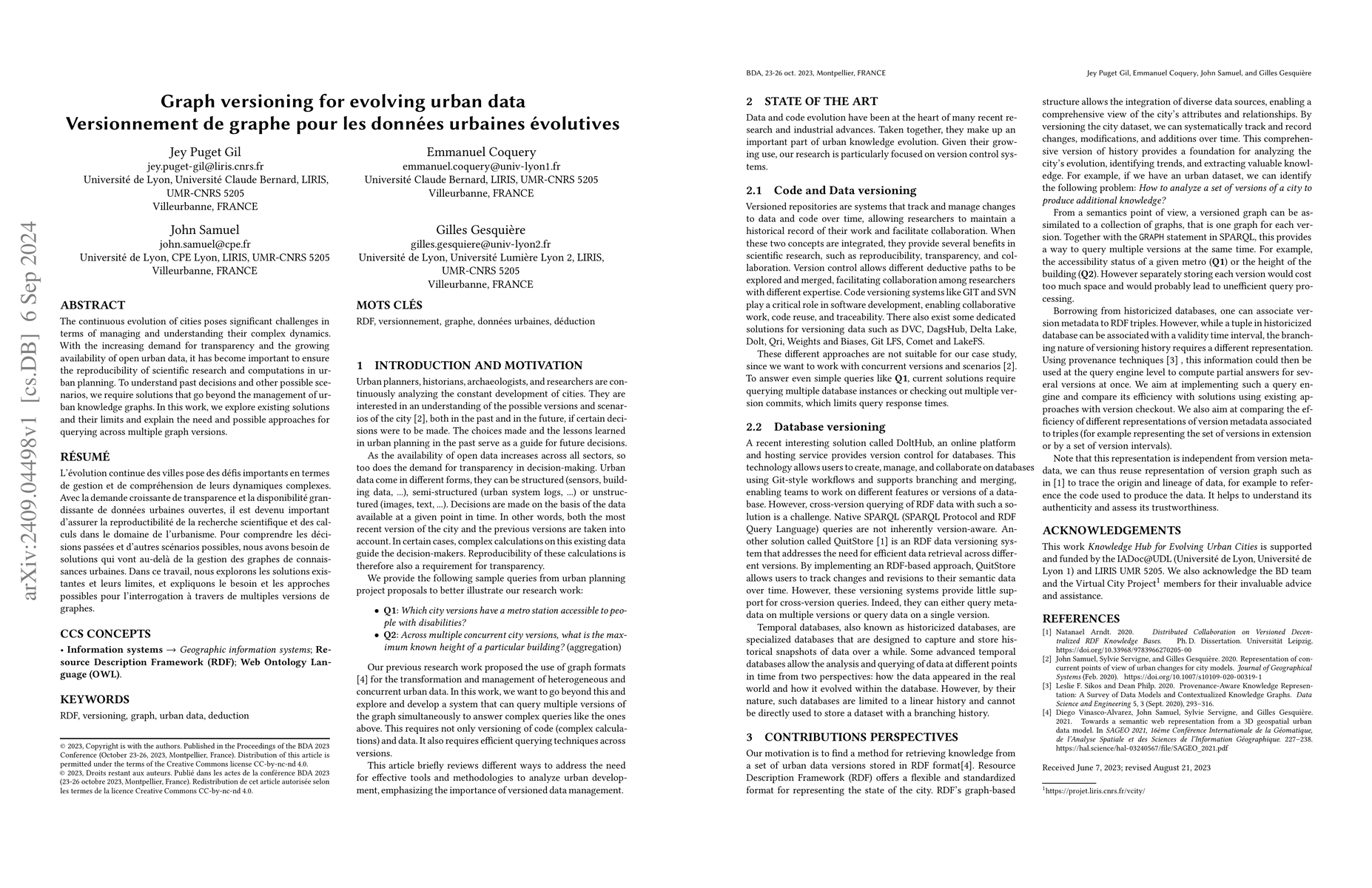 Thumbnail for Graph versioning for evolving urban data