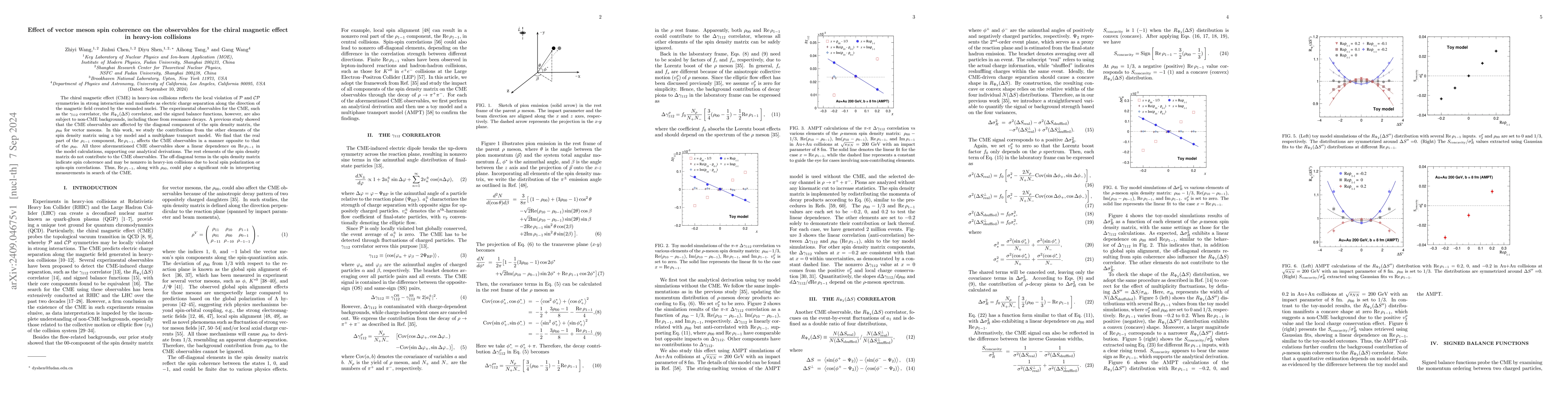 Thumbnail for Effect of vector meson spin coherence on the measurements of chiral
  magnetic effect in heavy-ion collisions