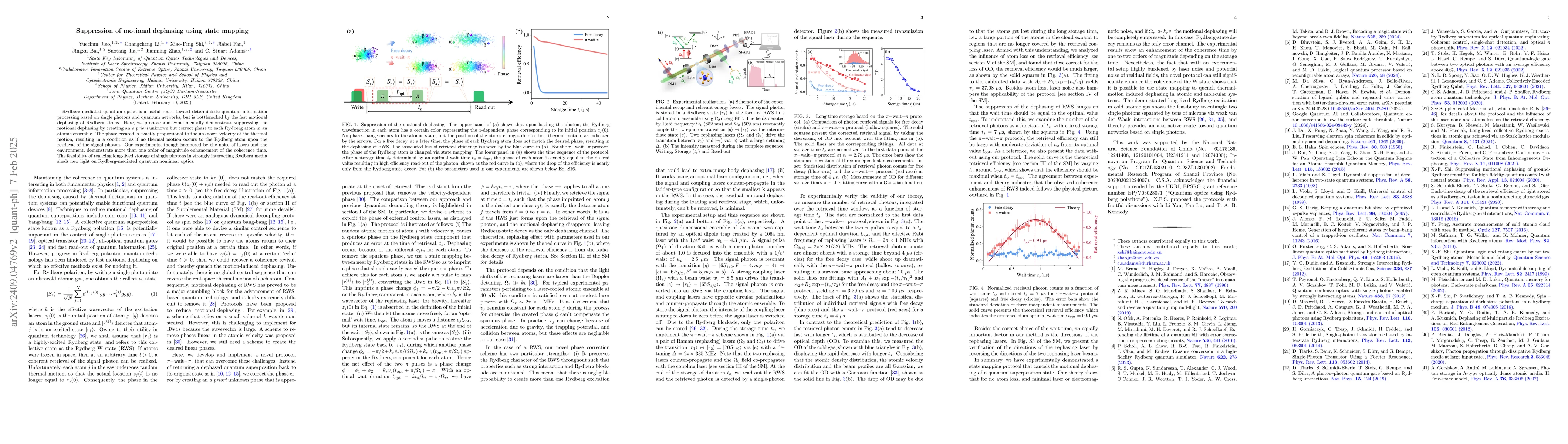 Thumbnail for Quantum error correction of motional dephasing using optical dressing