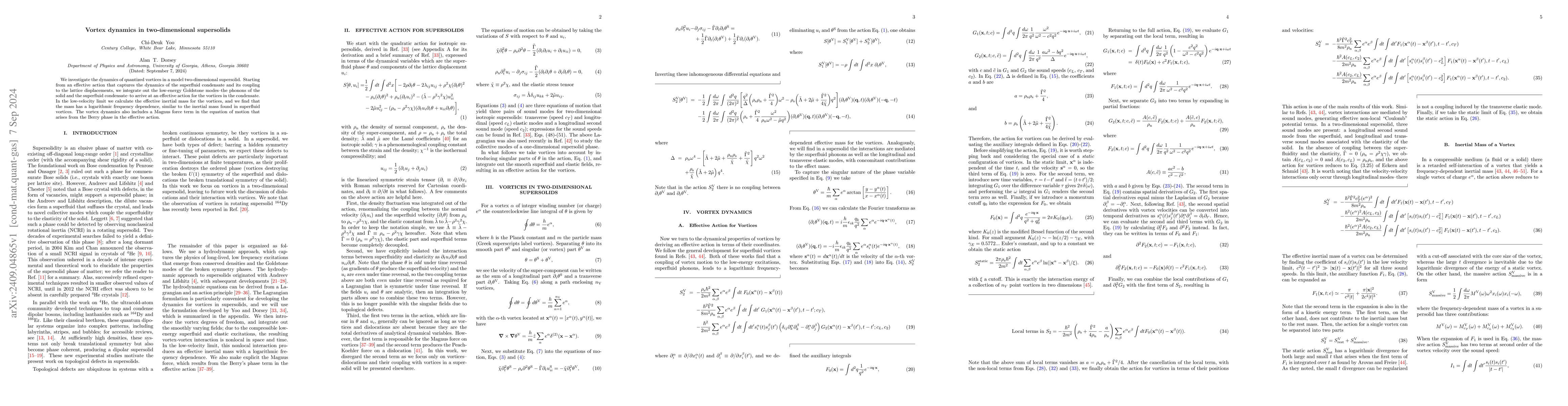 Thumbnail for Vortex dynamics in two-dimensional supersolids