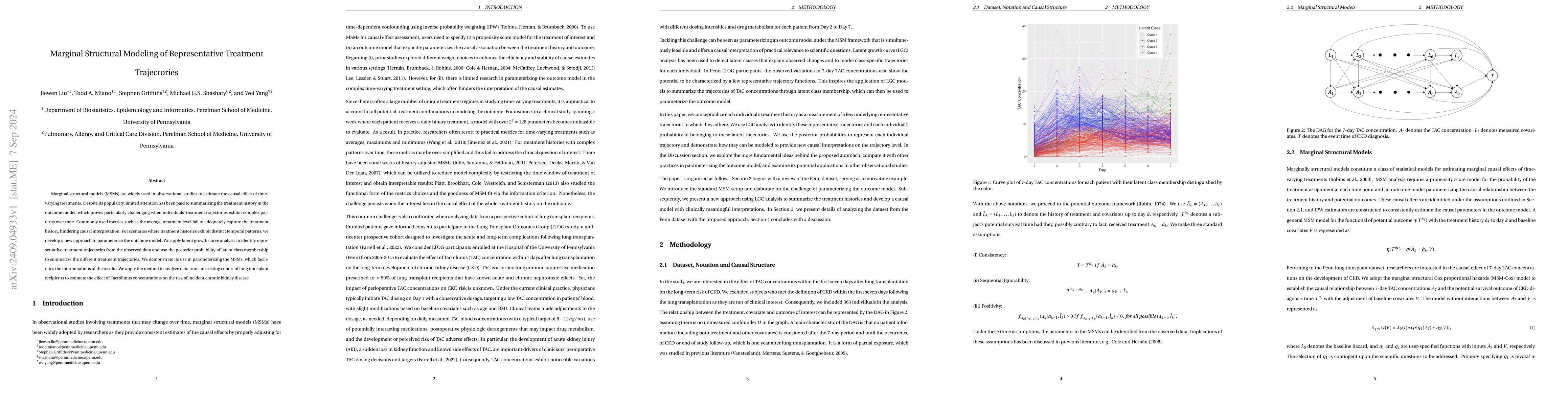 Thumbnail for Marginal Structural Modeling of Representative Treatment Trajectories