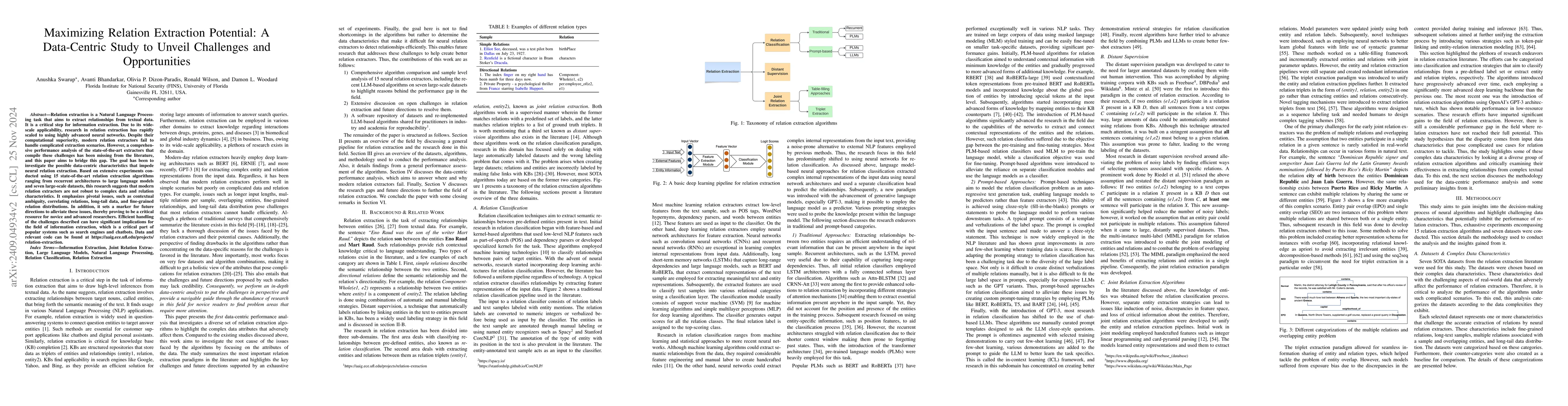 Thumbnail for Maximizing Relation Extraction Potential: A Data-Centric Study to Unveil
  Challenges and Opportunities