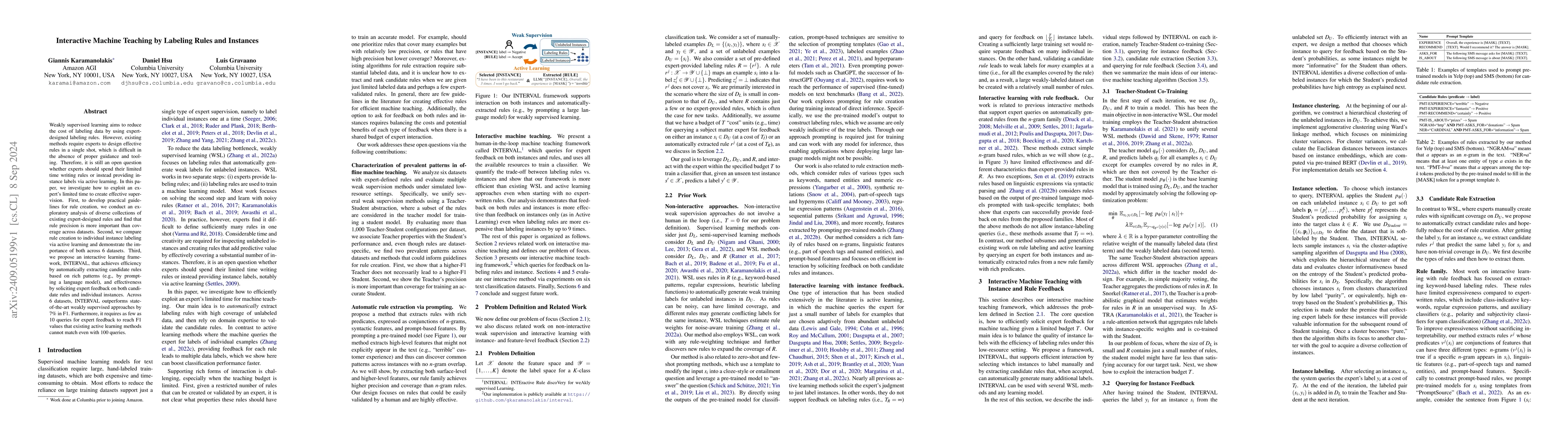 Thumbnail for Interactive Machine Teaching by Labeling Rules and Instances