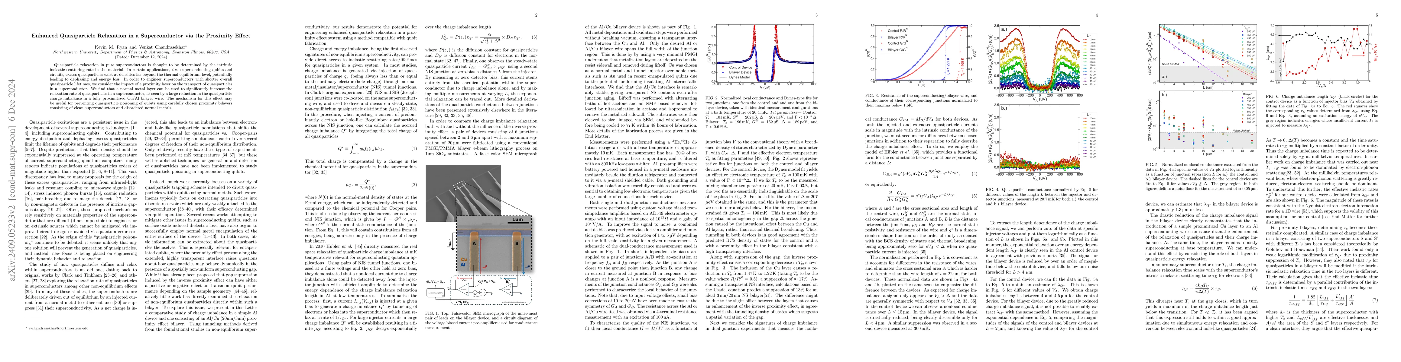 Thumbnail for Enhanced Quasiparticle Relaxation in a Superconductor via the Proximity
  Effect