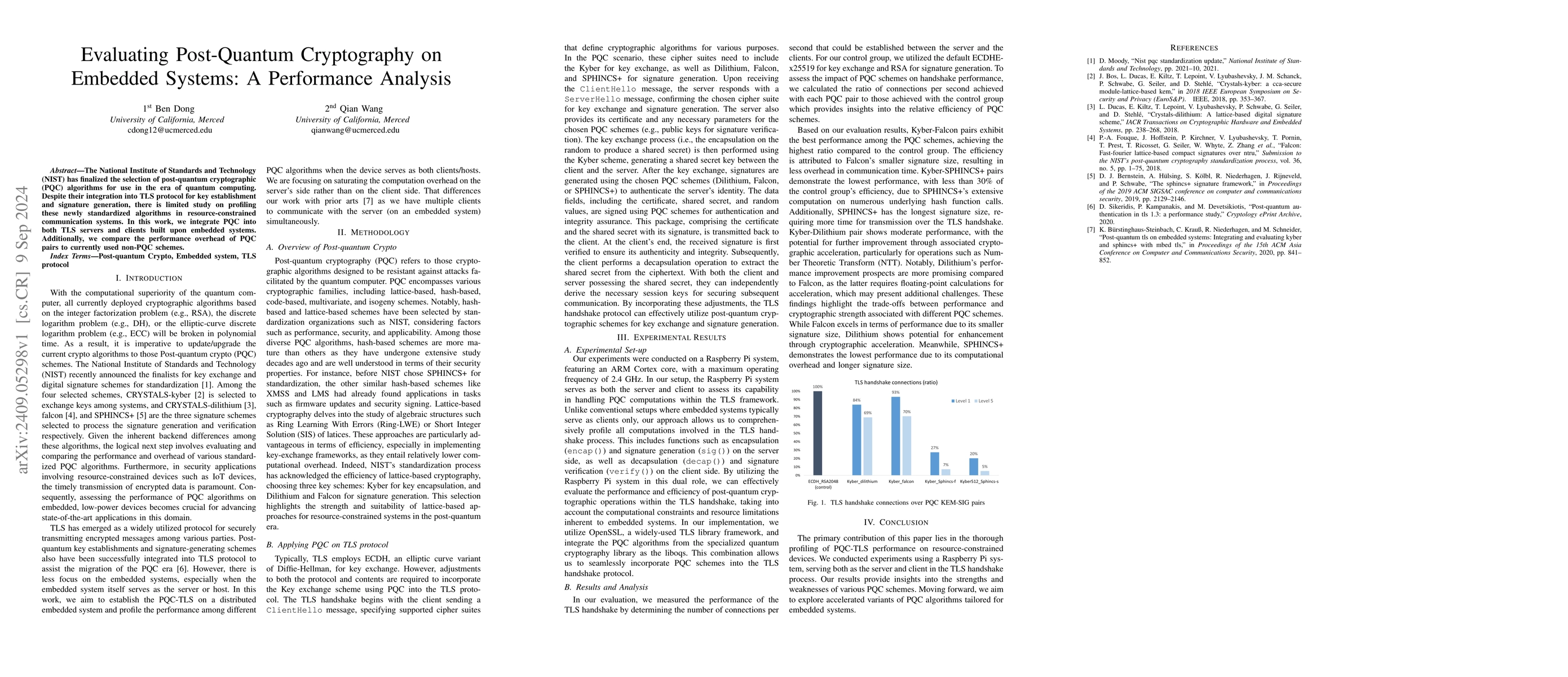 Thumbnail for Evaluating Post-Quantum Cryptography on Embedded Systems: A Performance
  Analysis