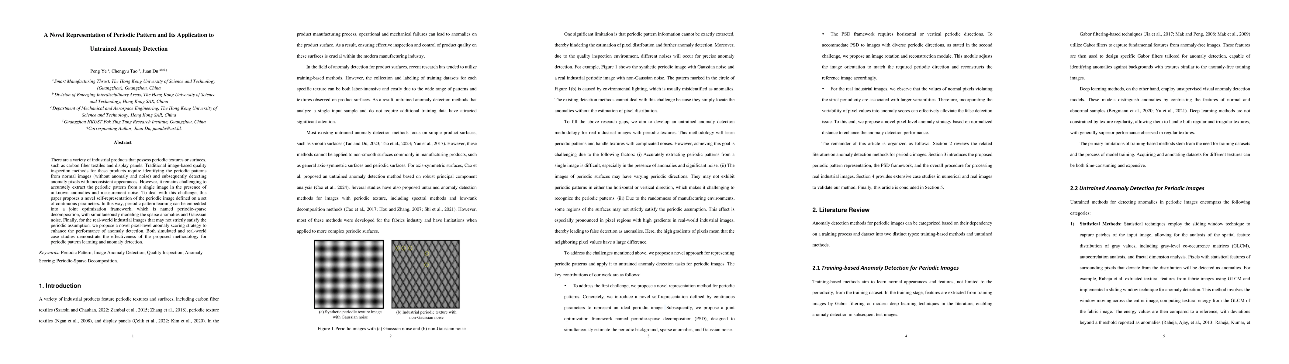 Thumbnail for A Novel Representation of Periodic Pattern and Its Application to
  Untrained Anomaly Detection