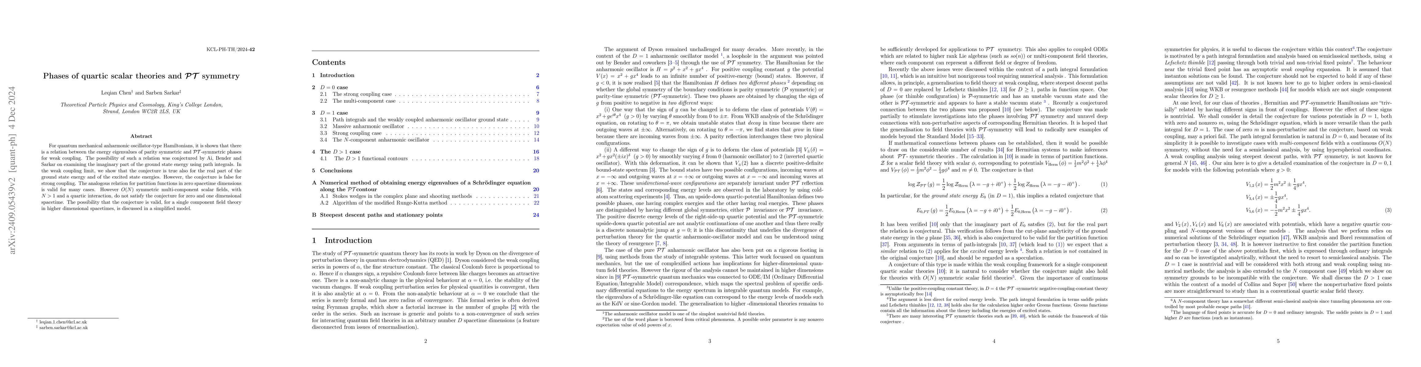 Thumbnail for Phases of quartic scalar theories and PT symmetry