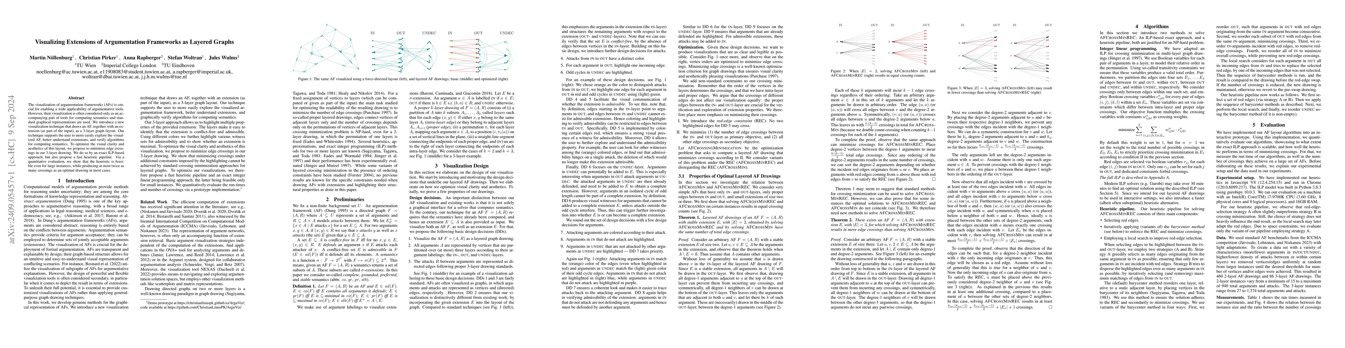 Thumbnail for Visualizing Extensions of Argumentation Frameworks as Layered Graphs