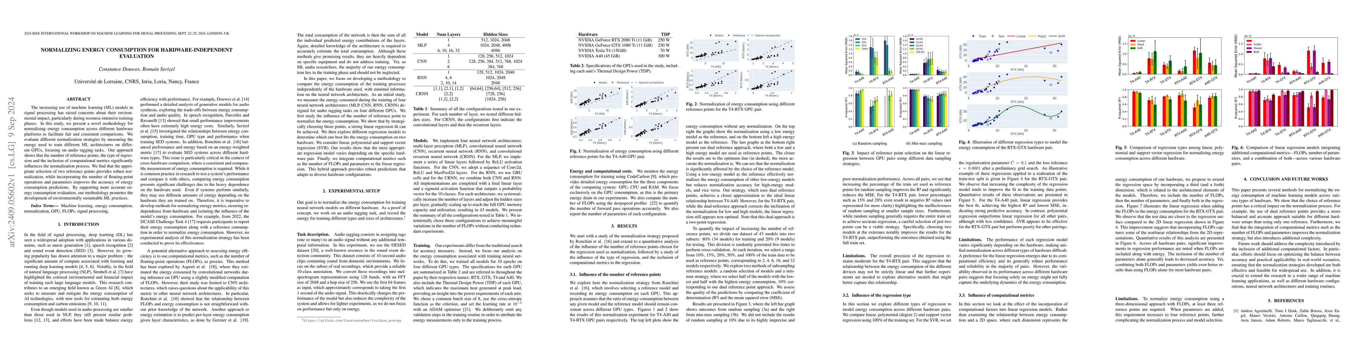 Thumbnail for Normalizing Energy Consumption for Hardware-Independent Evaluation