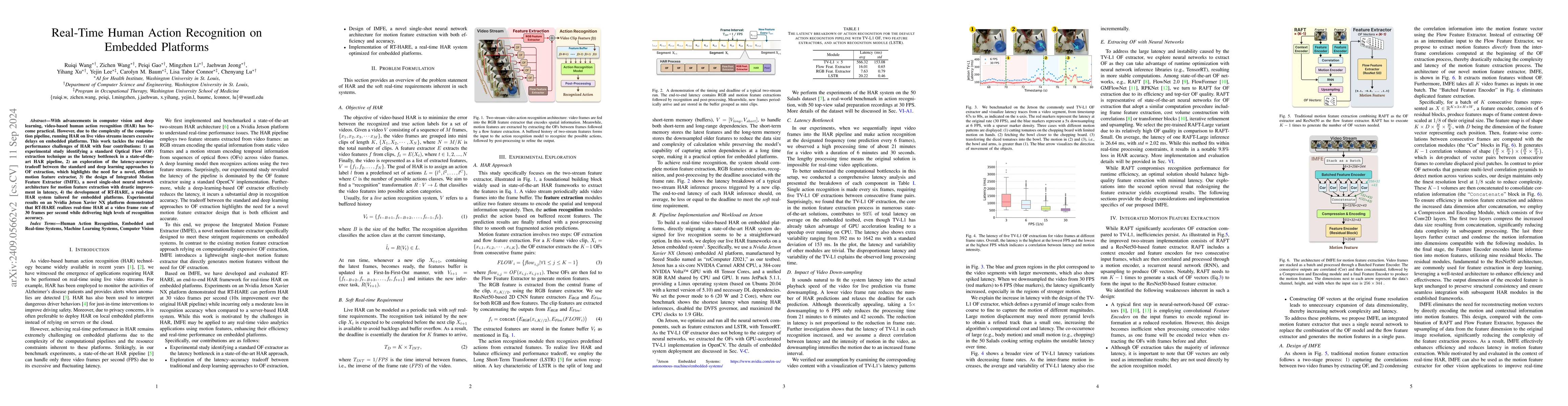 Thumbnail for Real-Time Human Action Recognition on Embedded Platforms