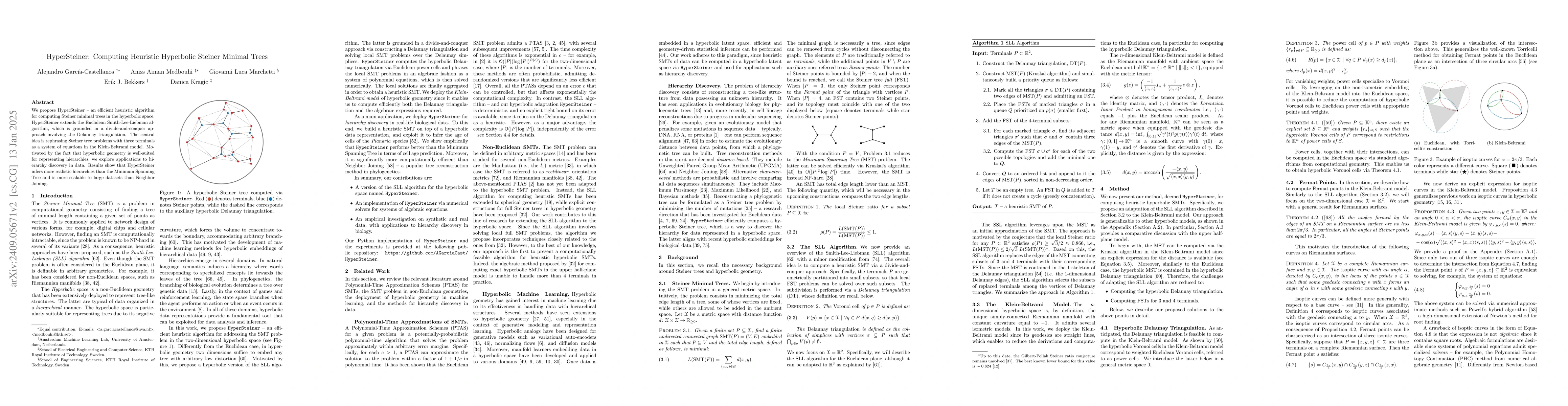 Thumbnail for HyperSteiner: Computing Heuristic Hyperbolic Steiner Minimal Trees