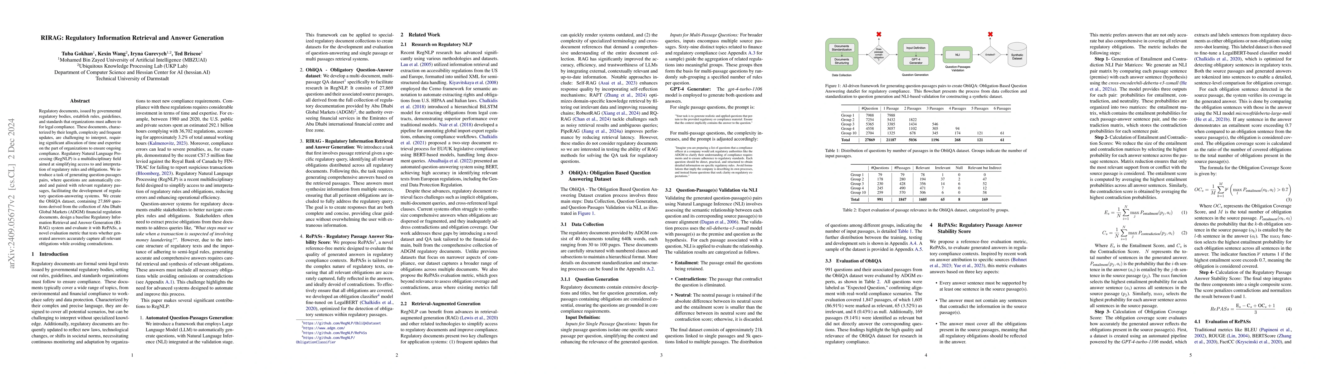 Thumbnail for RegNLP in Action: Facilitating Compliance Through Automated Information
  Retrieval and Answer Generation