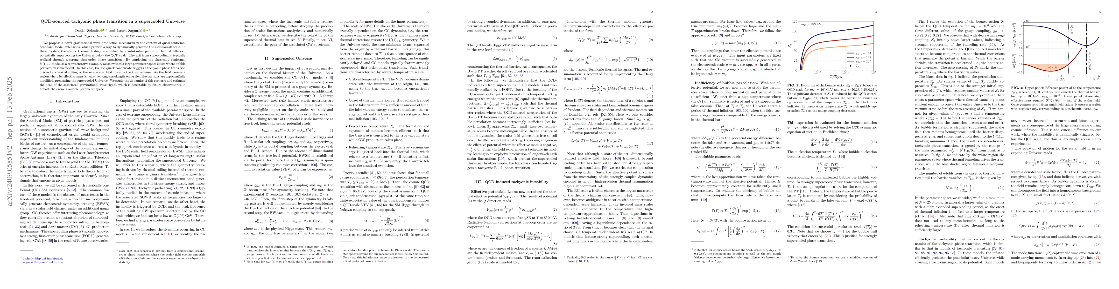 Thumbnail for QCD-sourced tachyonic phase transition in a supercooled Universe