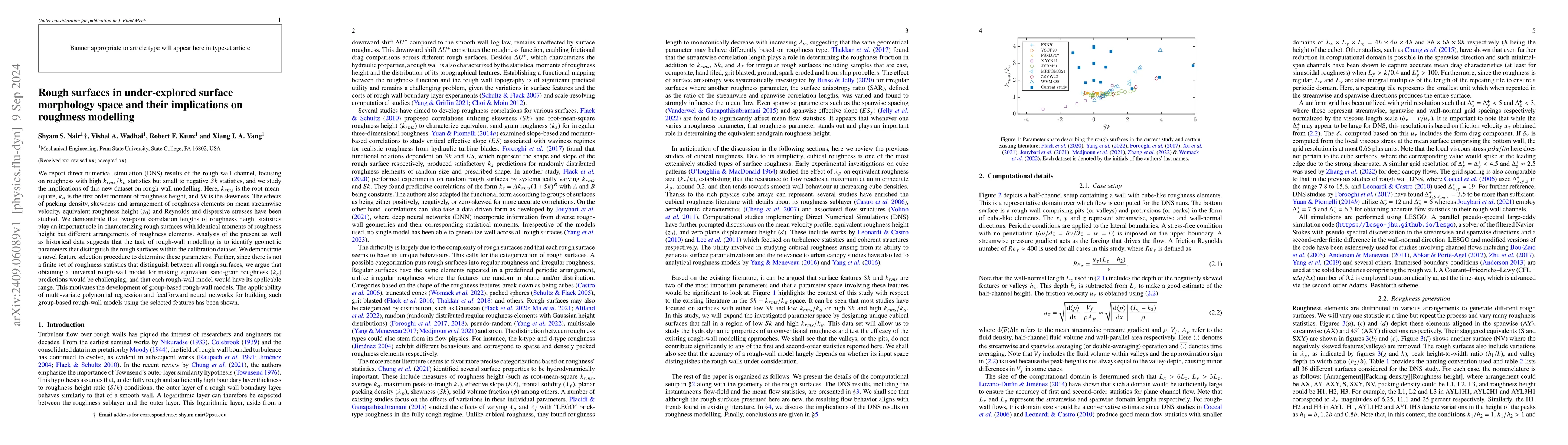 Thumbnail for Rough surfaces in under-explored surface morphology space and their
  implications on roughness modelling