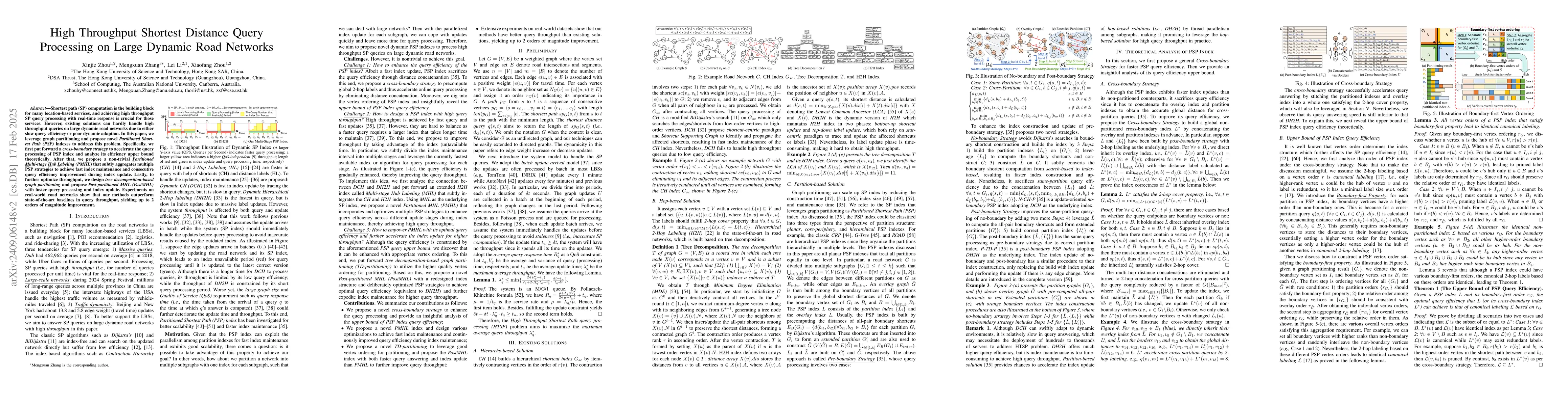 Thumbnail for High Throughput Shortest Distance Query Processing on Large Dynamic Road
  Networks