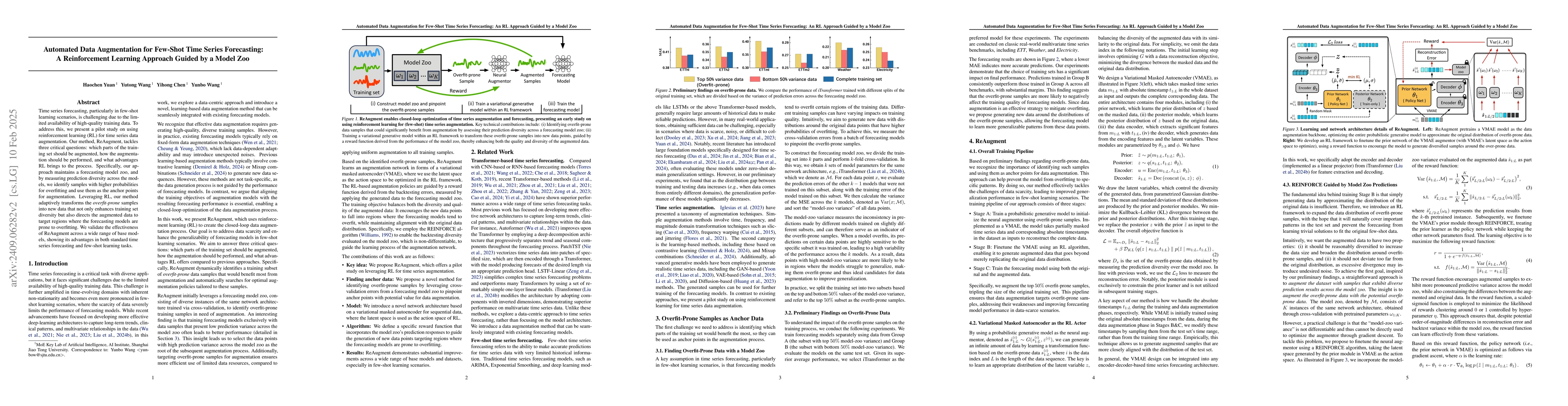 Thumbnail for Learning Augmentation Policies from A Model Zoo for Time Series
  Forecasting