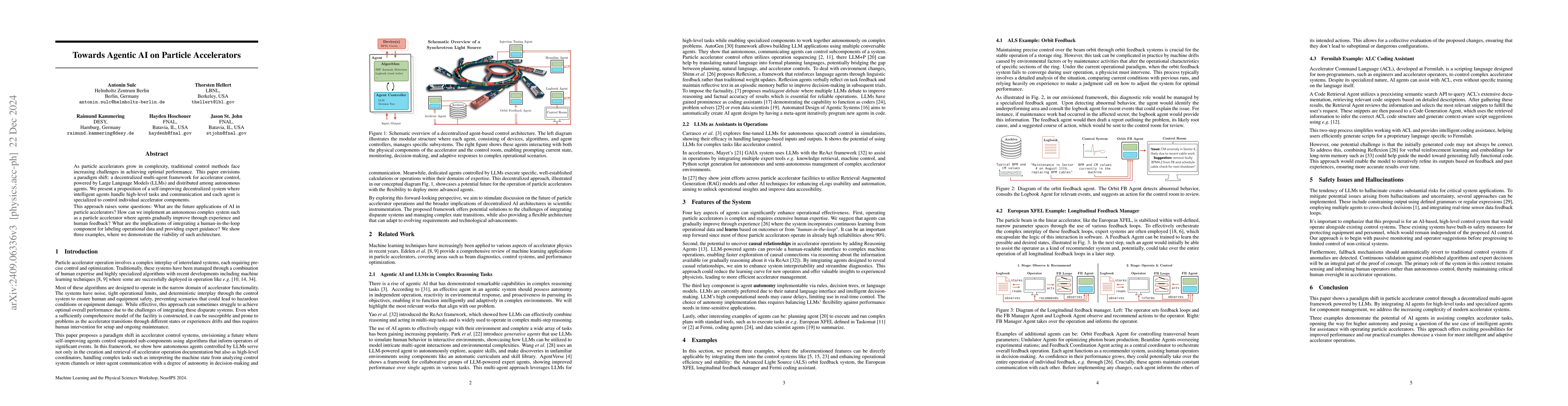 Thumbnail for Towards Agentic AI on Particle Accelerators